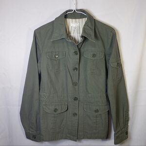 Biacci Women's Olive Green Utility Jacket Medium